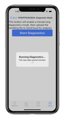 Mockups Diagnostic Mode