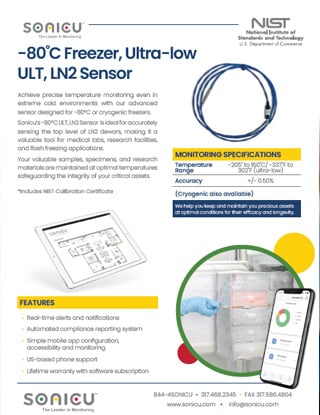 Cryo ULF Thumb Datasheet